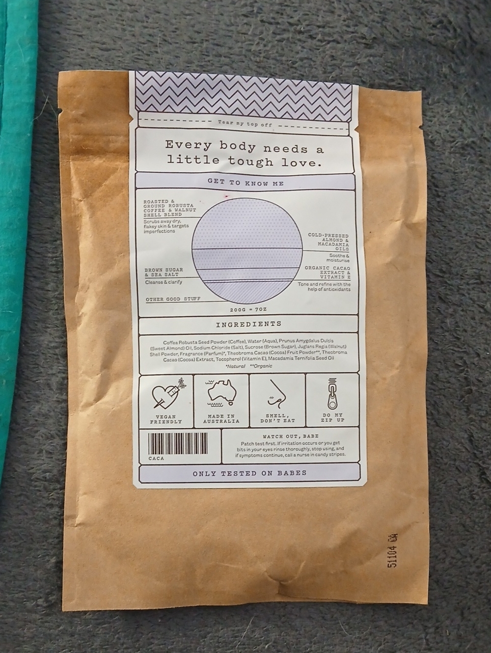 Frank Body Brown Sugar Coffee Scrub - Brown